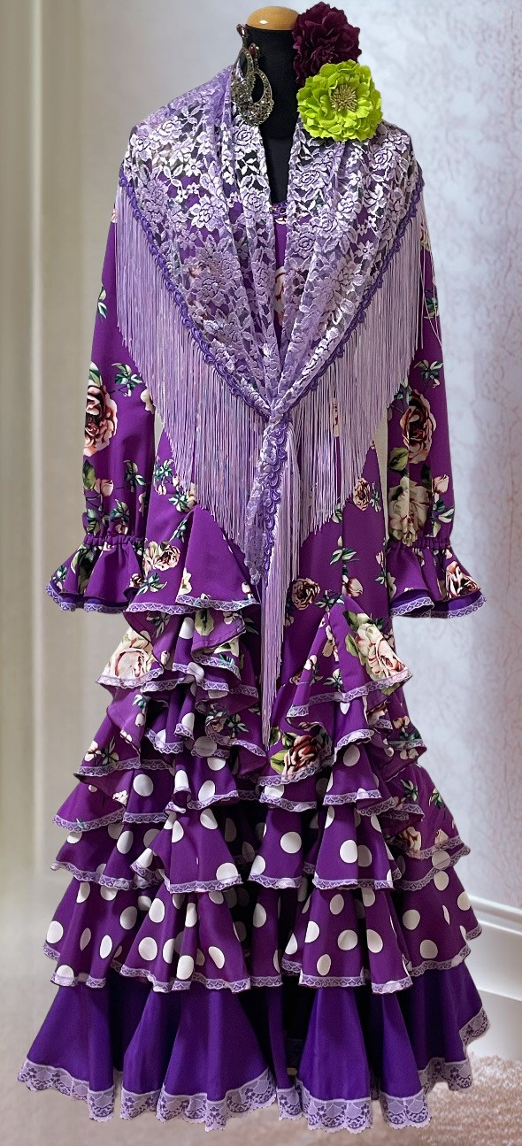 フラメンコ衣装　ワンピース　MARIPOSA MODA  FLAMENCA フラメンコ衣装 ワンピース MARIPOSA MODA FLAMENCAの通販 by た